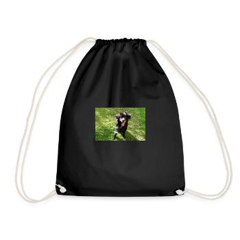 Hund Dog Samy - Drawstring Bag - black - Front