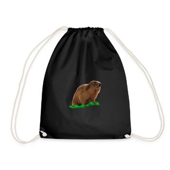 marmot - Drawstring Bag - black - Front