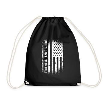 Désolé, je ne peux pas, je suis opérateur de dépanneuse de garde - Sac de sport léger - noir - Devant