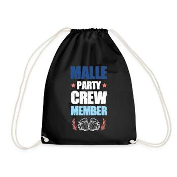 Équipage de Malle Party - Sac de sport léger - noir - Devant