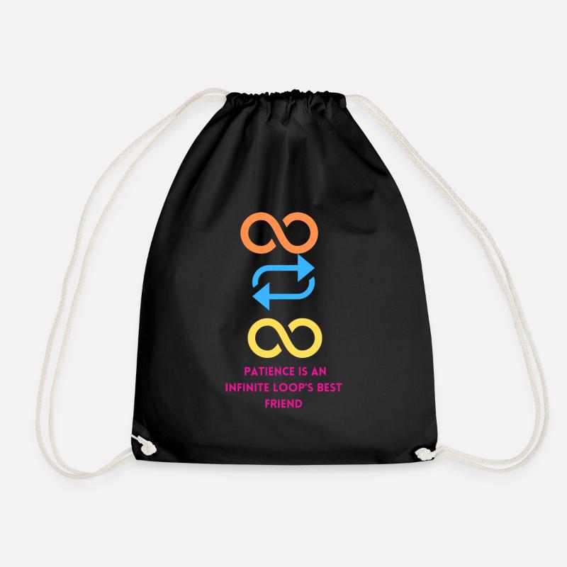 World of Coding Tee - Turnbeutel - Schwarz