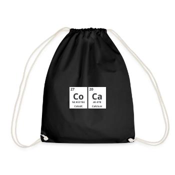 Coca Chimique - Sac de sport léger - noir - Devant