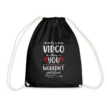 Zodiac Horoscope Element Element - Drawstring Bag - black - Front