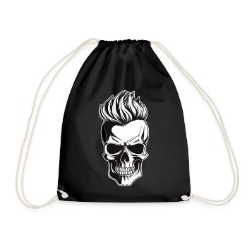 Cool garçon grossier - Sac de sport léger - noir - Devant