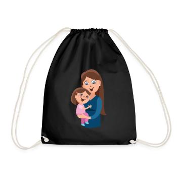 Mère et fille Mother Daughter - Sac de sport léger - noir - Devant