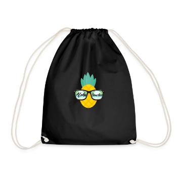 AlohaBeaches 01 - Sac de sport léger - noir - Devant