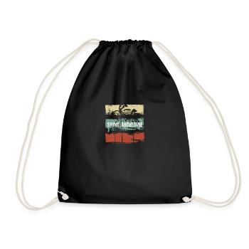 Saint Augustine Florida Artistic Vacation - Drawstring Bag - black - Front