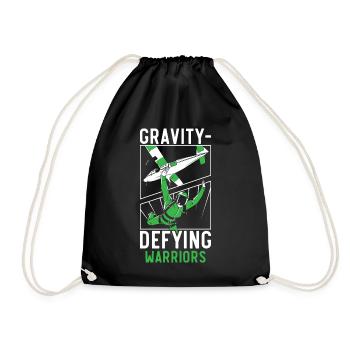 Paratroopers Skydiving Skydiving - Drawstring Bag - black - Front