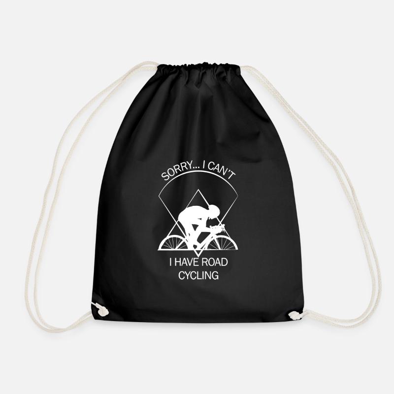 Racer - Drawstring Bag - black