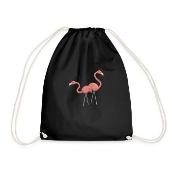 Bir d648 - Drawstring Bag - black - Front