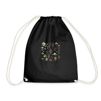 Beauté de la nature - Sac de sport léger - noir - Devant