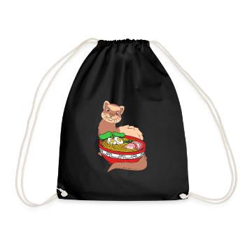 Furet - Sac de sport léger - noir - Devant