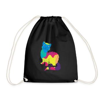 Furet - Sac de sport léger - noir - Devant