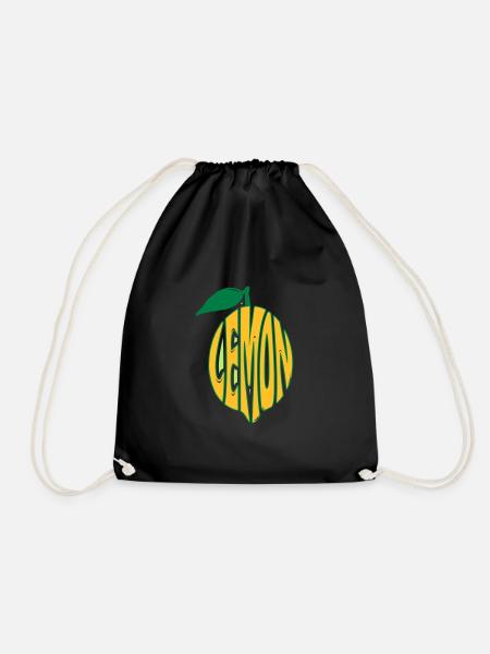 Citron citron - Sac de sport léger - noir