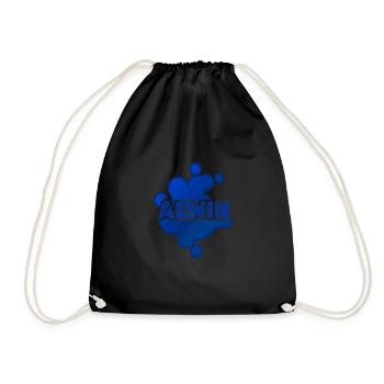 Gift for Alwin - Drawstring Bag - black - Front