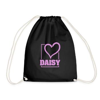 Épouser Daisy - Sac de sport léger - noir - Devant