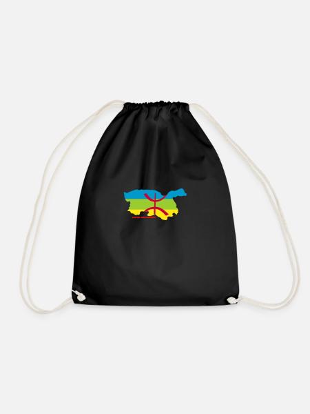 KABYLIE INDÉPENDANTE - Sac de sport léger - noir