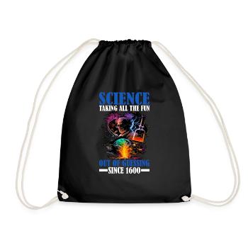 Science, enlever tout le plaisir de deviner 14 - Sac de sport léger - noir - Devant