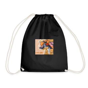 Fallen full art - Sac de sport léger - noir - Devant