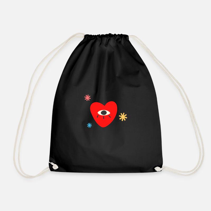 Saint-Valentin - Sac de sport léger - noir