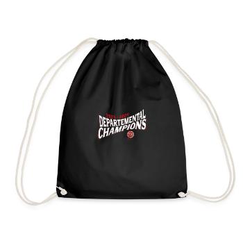 Puy de Dôme CHAMPS red font - Sac de sport léger - noir - Devant