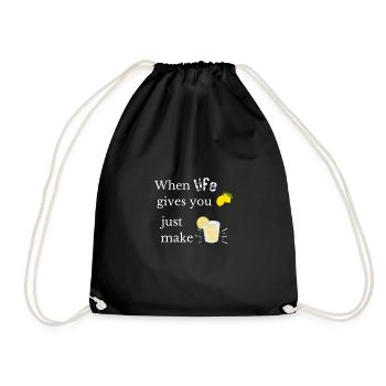 Lemonade Shirt - Turnbeutel - Schwarz - Vorne