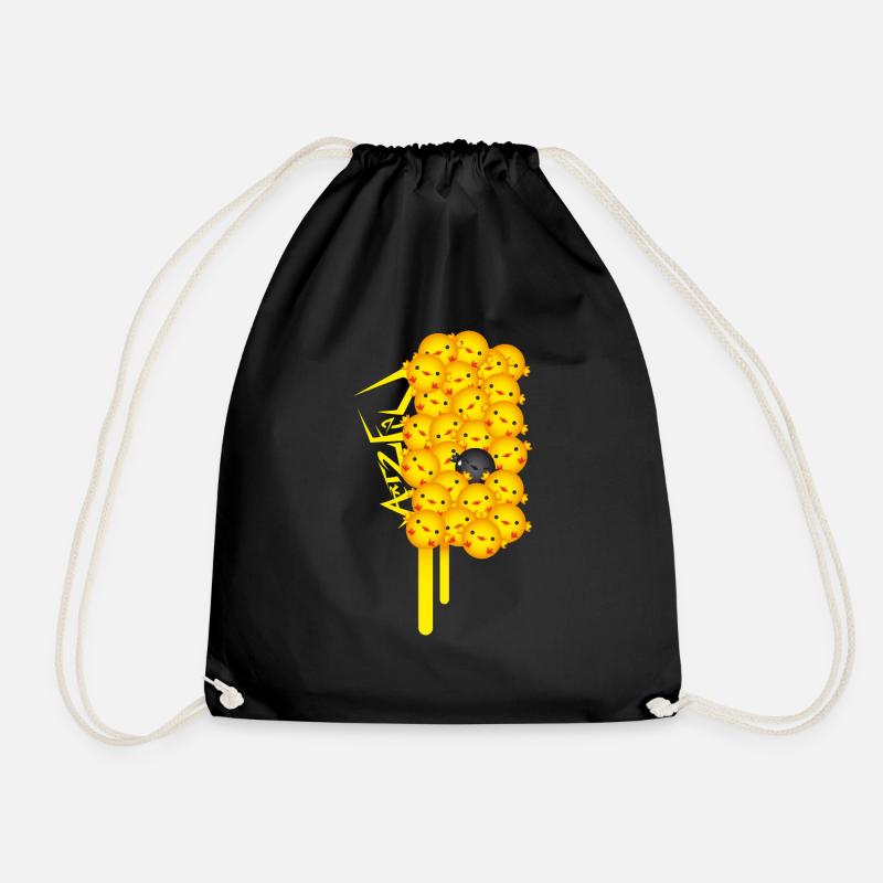 Poussins de Feu - Sac de sport léger - noir