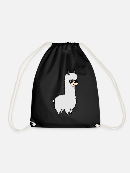 Alpaca Cool - Turnbeutel - Schwarz