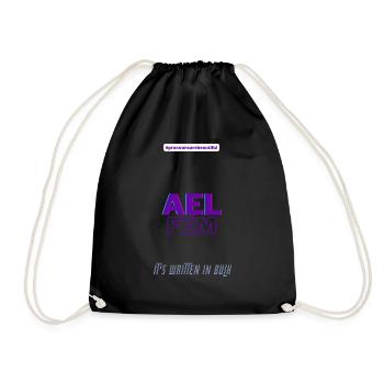 #pronounsarebeautiful ael/fem - Sac de sport léger - noir - Devant