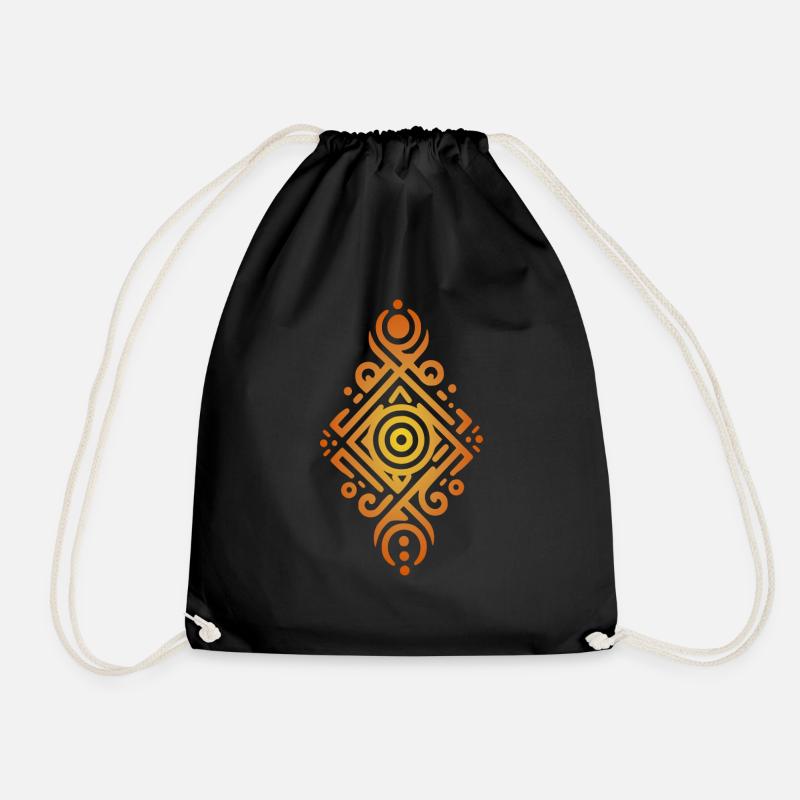 Tribal - Sac de sport léger - noir