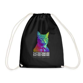 Ambiance gueule de bois : lundi envoie ses salutations - Sac de sport léger - noir - Devant