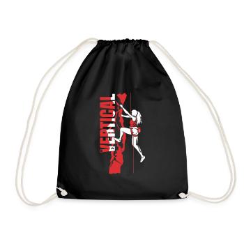 Climbing Women - Turnbeutel - Schwarz - Vorne