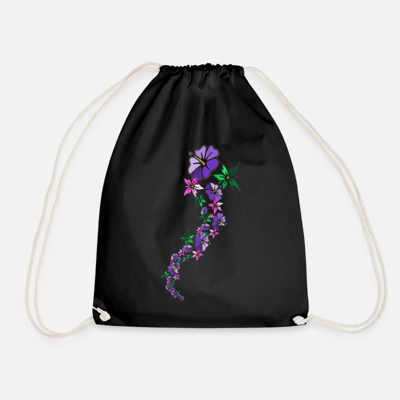 polynesien - Sac de sport léger - noir