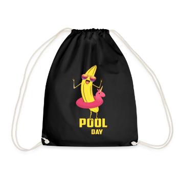 Banane Cool Pool - Sac de sport léger - noir - Devant