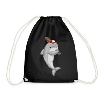 Dolphin Baseball Baseball Bats - Sac de sport léger - noir - Devant
