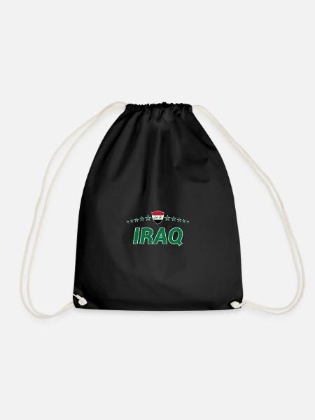 Irak - Turnbeutel - Schwarz