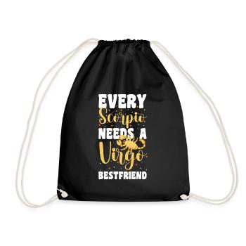Signe du zodiaque Astrologie Astro - Sac de sport léger - noir - Devant