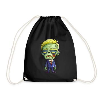 Politicien Halloween - Sac de sport léger - noir - Devant