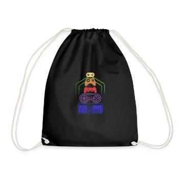 Controller - Drawstring Bag - black - Front