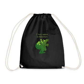 Monstres - Sac de sport léger - noir - Devant