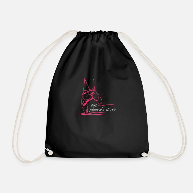 Danse cadeau musique danse ballet - Sac de sport léger - noir