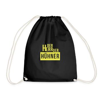 Le Seigneur des Poules - Sac de sport léger - noir - Devant
