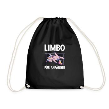Licorne Verticale Limbo Pole Dance - Sac de sport léger - noir - Devant