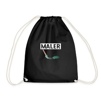 Painter Painting Colors Drawing Painting Master Painter - Drawstring Bag - black - Front