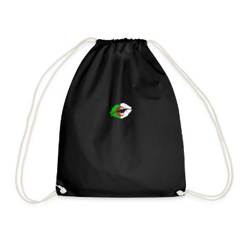 Algérie Drapeau Pays Ascendance autochtone Algérien - Sac de sport léger - noir - Devant