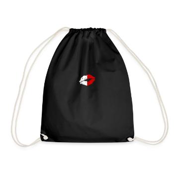 Malta Flag Country Native Ancestry Pride Womens - Drawstring Bag - black - Front