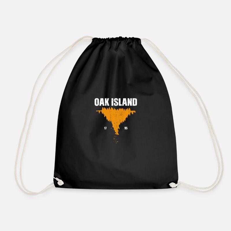 Oak Island Kanada Hunting - Turnbeutel - Schwarz