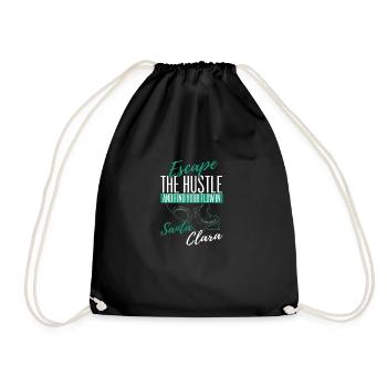 Santa Clara San Francisco États-Unis Design - Sac de sport léger - noir - Devant