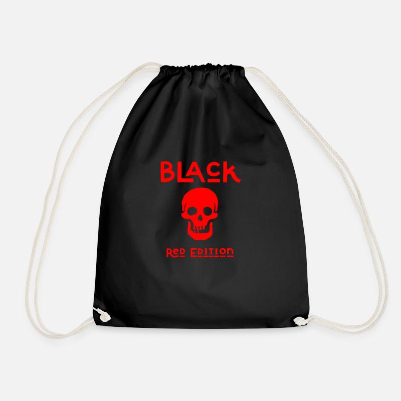 Black Red Edition - Turnbeutel - Schwarz