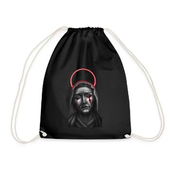 Mary - Drawstring Bag - black - Front
